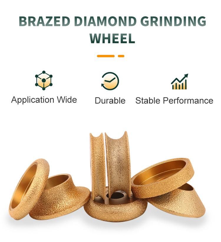 Vacuum Brazed Diamond Cutting Grinding Disc Abrasive Wheel