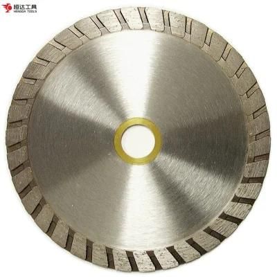 Hot Press Sintered Turbo-Mesh Blade Diamond Saw Porcelain Tile Cutting Blade