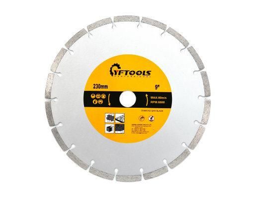 230mm Cold-Pressed Segment Diamond Circular Saw Blade for Block