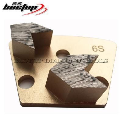 Cps Concrete Grinding Diamond Tools with Double Arrow Segments
