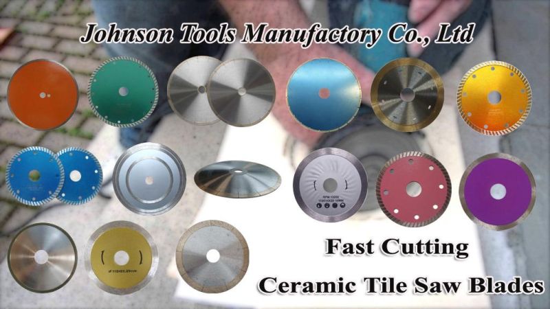 200mm Diamond Sintered Continuous Rim Saw Blade Tile and Ceramic Cutting Tools