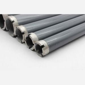 Laser Welded Diamond Core Drill Bit T with Roof Flat Top Segments