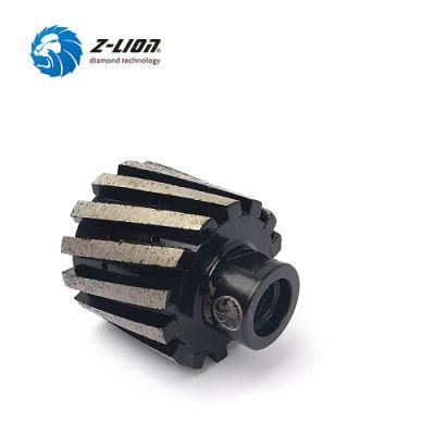 Metal Zero Tolerance Diamond Grinding Drum Wheel for Stone