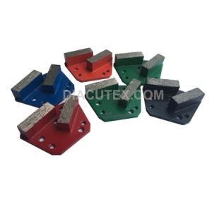 Trapezoid Diamond Concrete Grinding Pads