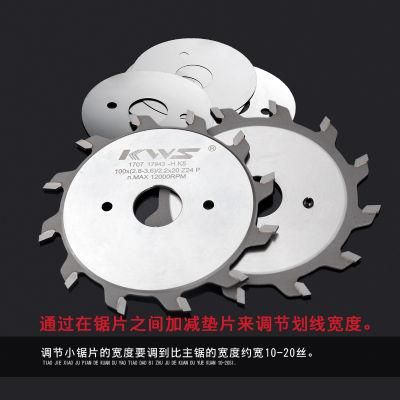 Kws Adjustable Scoring Saw 120X20 2.8X3.6 24t for Wood