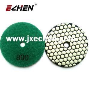 Diamond Velcro Backed Dry Polishing Pad