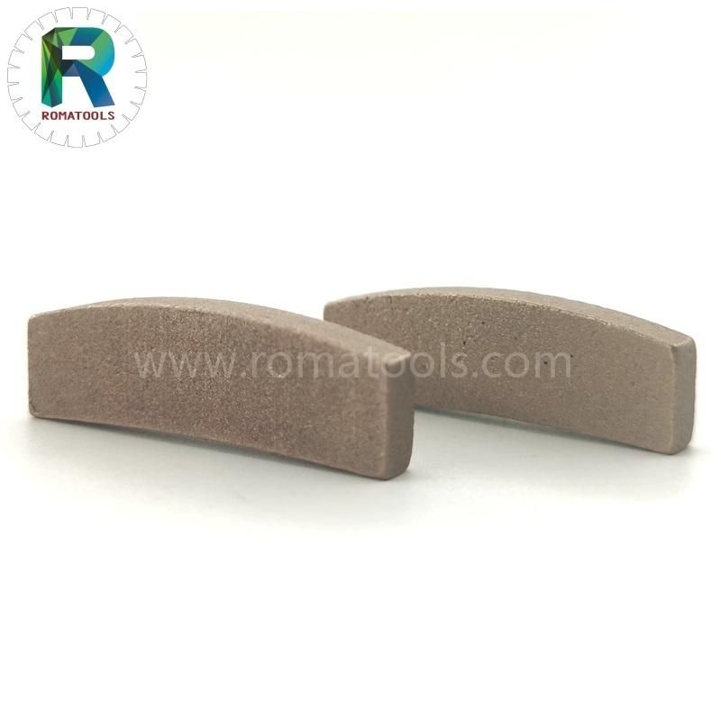 Romatools Customizated Segment Stone Marble Cutting Segments Fast Cutting