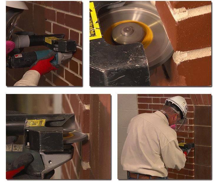 125mm Concrete Mortar Raker Tuck Point Laser Welded Saw Blades Diamond Cutting Disk
