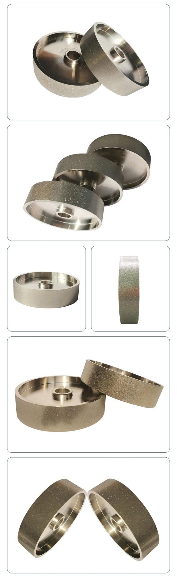 Cup Coated Diamond Grinding Wheel Electroplated Bond Diamond Grinding Wheel