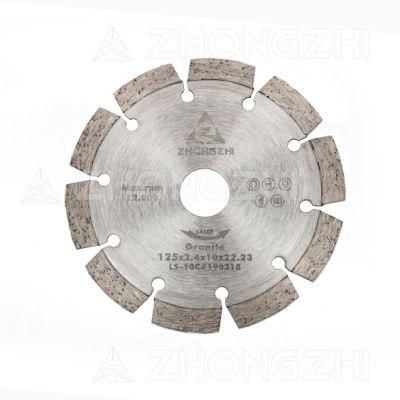 5&prime;&prime; Laser Welding Segmented Diamond Blade Universal for Granite Cutting