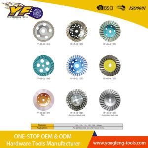 Turbo Abrasive Concrete Diamond Grinding Cup Wheel