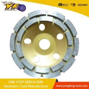 Double Row Diamond Cup Wheel