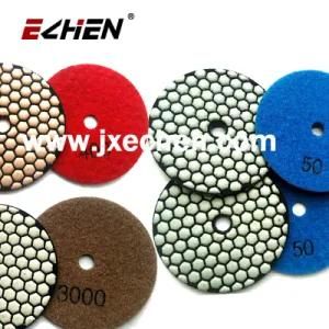Resin Diamond Dry Polishing Pad 4 Inch