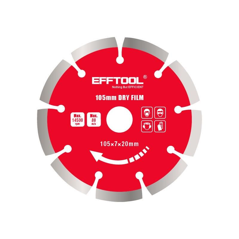 Efftool Brand Power Tools Parts Tools Accessories Diamond Saw Blade Dry Film