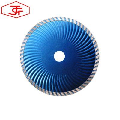 7 Inch 180mm Wave Turbo Diamond Cutting Saw Blade for Concrete