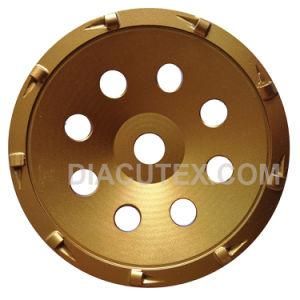 PCD Grinding Wheel Removes Paint From Concrete