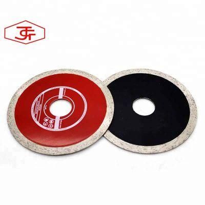 5mm Segment Height Wet Cutting Diamond Continuous Rim Saw Blade