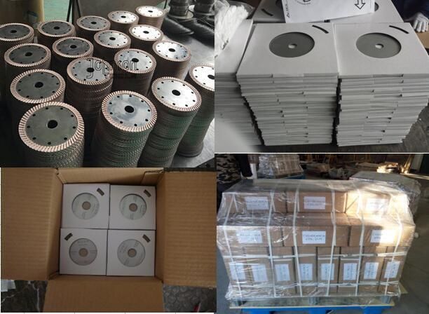 High Quality 115mm Diamond Turbo Saw Blade Sheet for Cutting Granite
