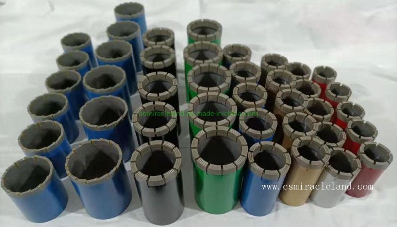 Bxm Nxm Hxm Discharge Hole Impregnated Diamond Core Bit
