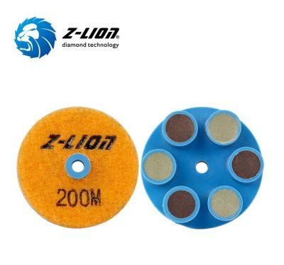 2&quot; Diamond Resin Hybrid Polishing Pad Floor Grinding Tool