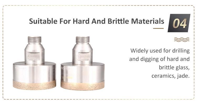 Sintered Diamond Hole Drill for Glass Drilling