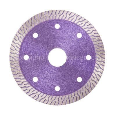 Top Manufacturer Factory Leaf Pattern Tiles/Ceramics/Porcelain Turbo Diamond Saw Cutting Blade/Circular Tools