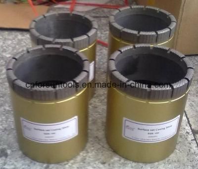Hw Semi-Round Casing Shoe, Diamond Surfaces Set