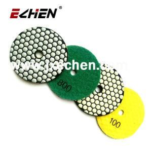 4 Inch Diamond Resin Dry Polishing Pad