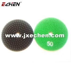 Resin Flexible 4 Inch Diamond Polishing Pad Wet Use
