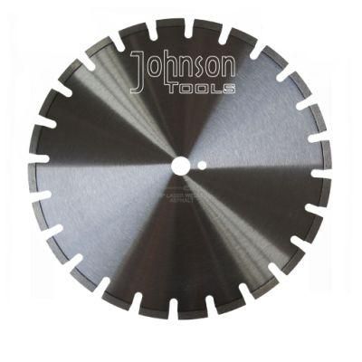 400mm Wide U Slots Laser Welded Diamond Saw Blades Asphalt Cutting Tools