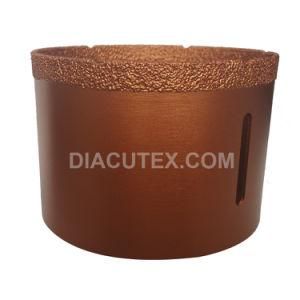 115mm Vacuum Brazing Diamond Core Drill Bit for Masonry